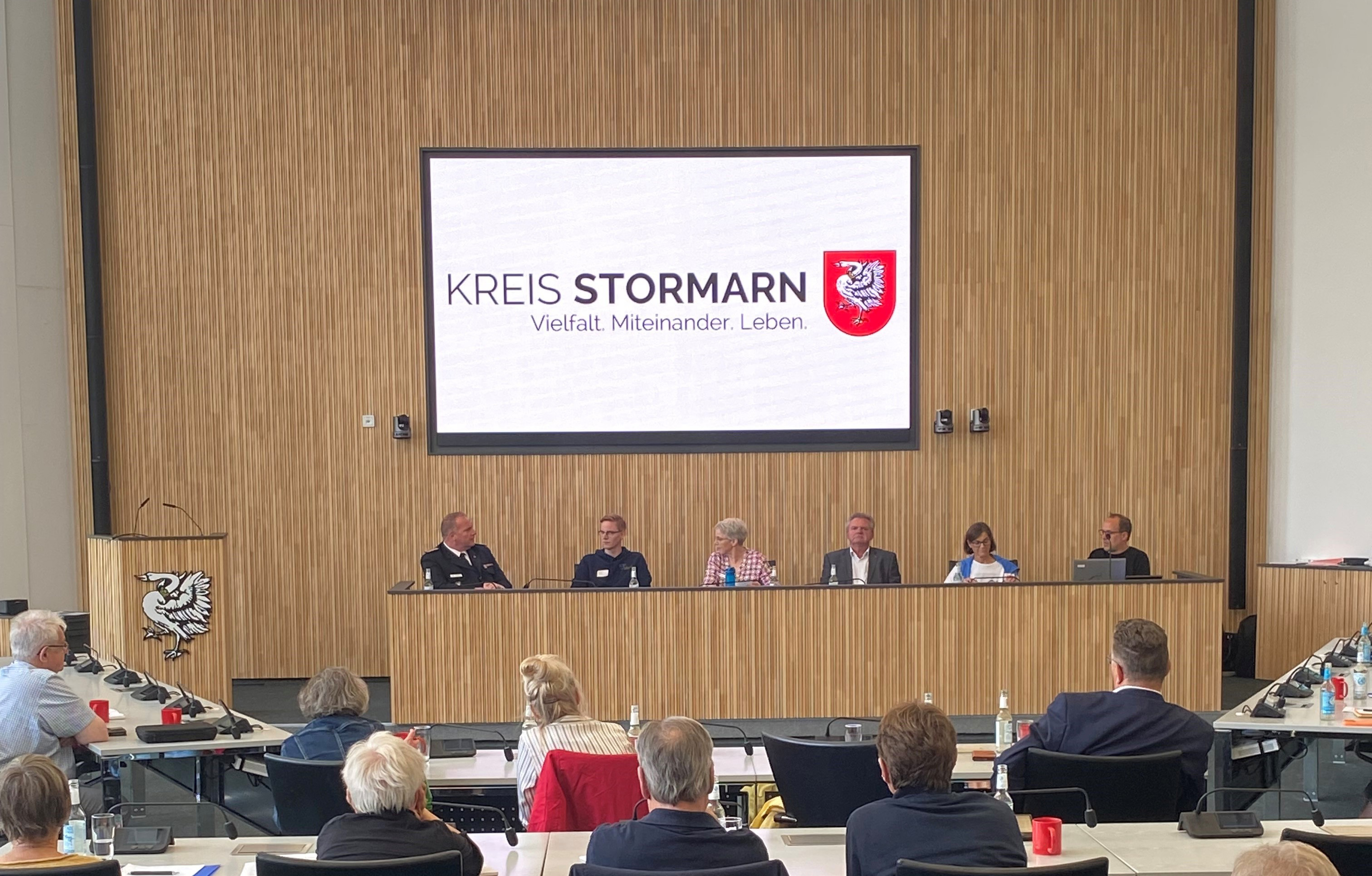 Die Podiumsdiskussion am Ehrenamtssymposium